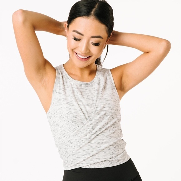 (NWT) Zyia Women’s White Infinity Tank, XL - Picture 2 of 7